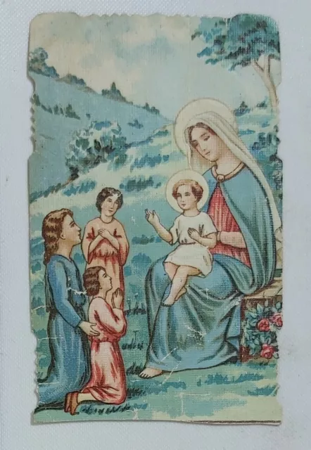 38296 Holy card - Santino 0655 - preghiera a Maria