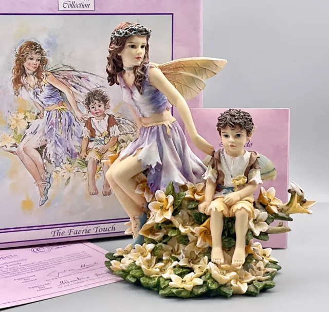 💗 A Stunning ‘Christine Haworth’ Faerie Figurine ‘The Faerie Touch’. 💗