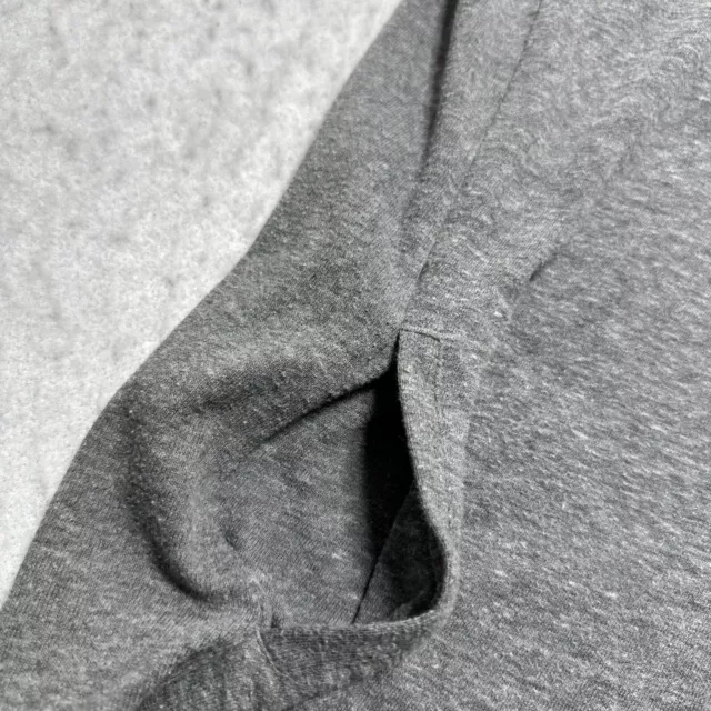 C&C California Hoodie Womens Medium M Gray Sleeveless Full Zip Polyester Rayon 3