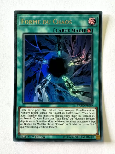 Carte Yu-Gi-Oh - JCC - Forme du Chaos - DUPO-FR049 - FR