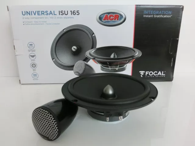 Focal Integration ISU165 16,5cm Komponenten System Auto KFZ Lautsprecher 2 Wege