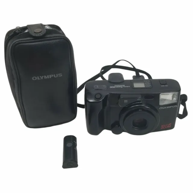 Olympus Infinity Zoom 200 Film 35mm Camera Not Tested Parts or Repair Vintage