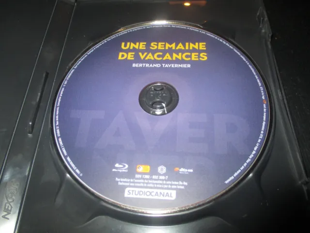 BLU-RAY NEUF "UNE SEMAINE DE VACANCES" Nathalie BAYE, Gerard LANVIN / TAVERNIER