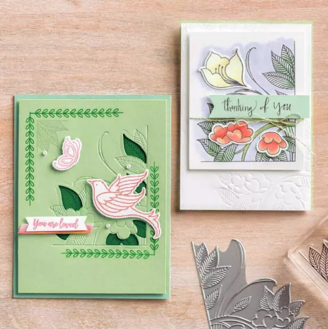 Flowers Leaf Bird Scrapbooking Metal Cutting Dies Paper Card Embossing Stencils