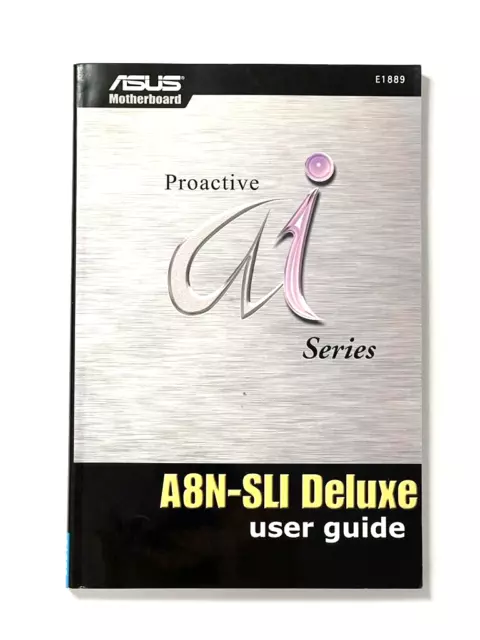 Asus A8N-SLI Deluxe nForce4 SLI, instruction E1889