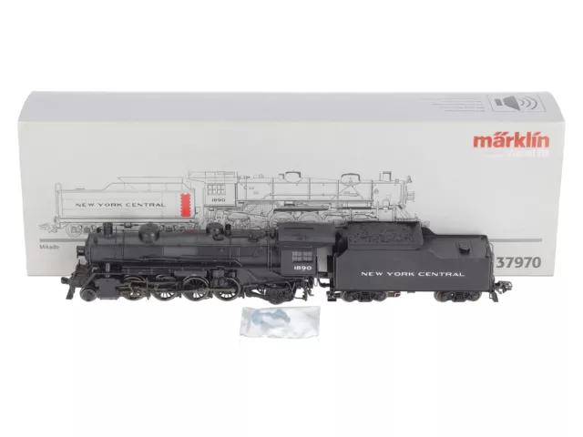 Marklin 37970 HO NYC Mikado 2-8-2 Steam Locomotive #1890 w DCC & Sound LN/Box