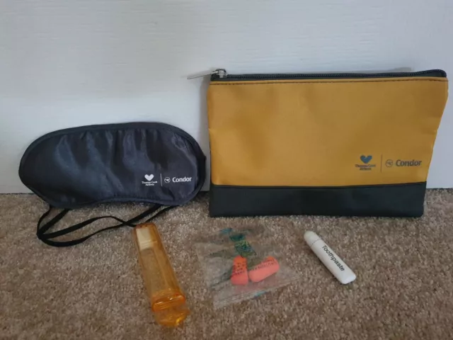 Condor Airlines Thomas Cook Business Class Amenity Kit In Logo Bag Bnip