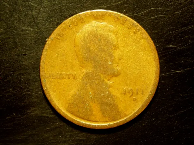 1911-D  Lincoln Wheat Cent #2