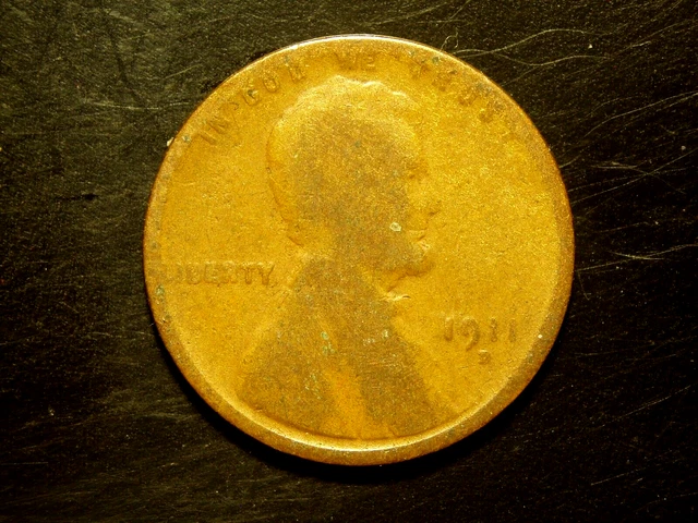 1911-D  Lincoln Wheat Cent #2