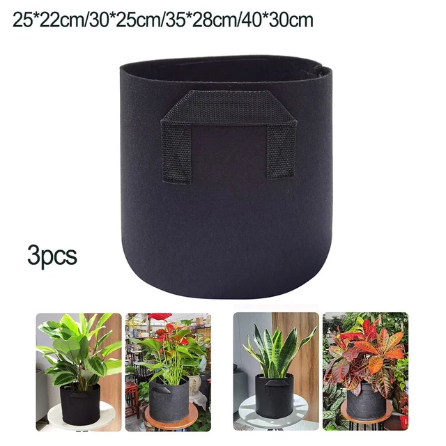 Sacchetti Antigelo Per Piante In Vaso 50x45 Cm - Con Feltro Di Cocco, Coulisse E Cerniera, Protezione Invernale