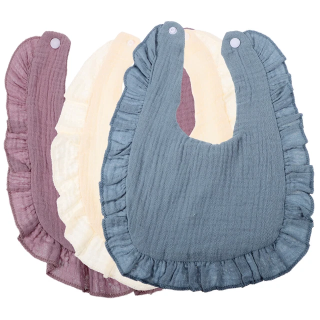 3 Pcs Toddler Drool Bibs Drooling Infant Child Men Women Saliva Scarf