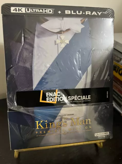 [BLU RAY 4K UHD] STEELBOOK  KINGSMAN 3  Edition  FNAC Universal France.Neuf.