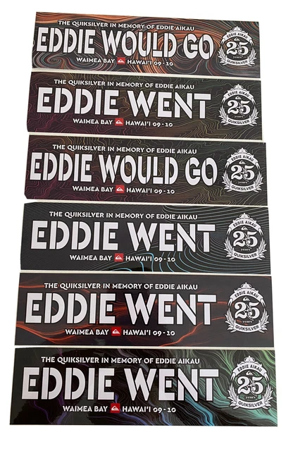 Adesivi Misti Set Di Adesivi Eddie Would Go Hawaii Surf Sticker