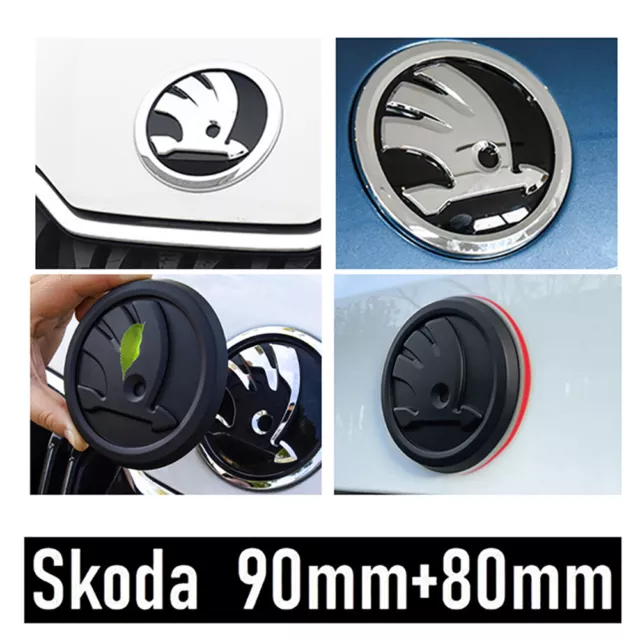 ORIGINAL Skoda Emblem Logo FABIA 3 OCTAVIA 3 SUPERB vorne / hinten  3V0853621AFOD : : Auto & Motorrad