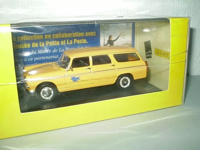 Vehicules Postaux Peugeot 404 Break 1963 Neuve En Boite - 1/43 Atlas / La Poste