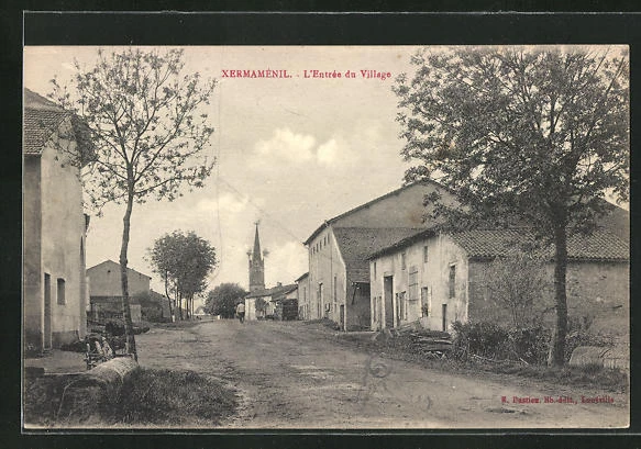 CPA Xermamenil, l´Entree du Village