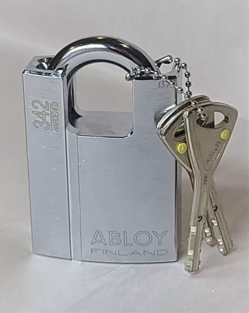 Assa Abloy PL342T 342 ** PROTEC2 ** High Security Shrouded Padlock w/3 keys