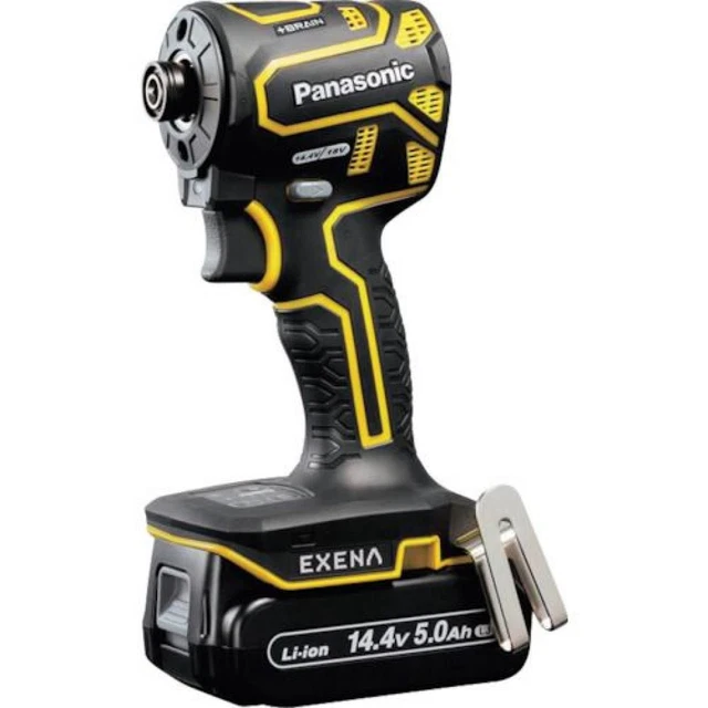 EXENA Rechargeable Impact Driver EZ1PD1J14D-Y 14.4V5.0Ah Battery set Yellow