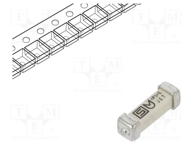 Céramique Cuivre SMD Sécurité : Schmelz Fusible 1A 125VDC 250VAC