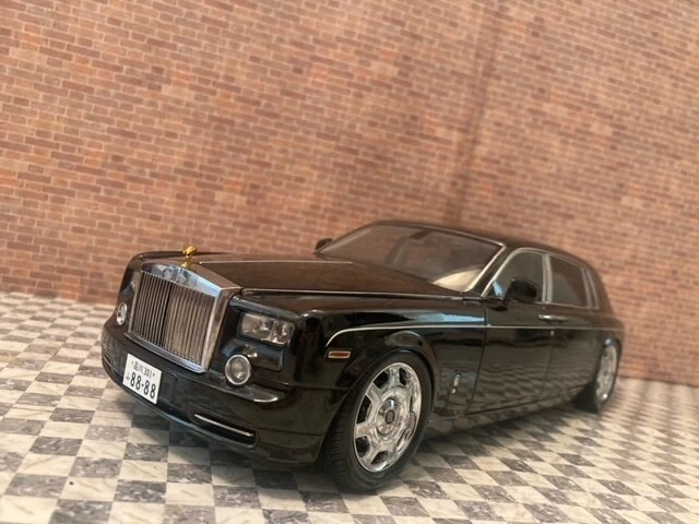 1/18 Rolls Royce Phantom Ewb Black Plated Wheel
