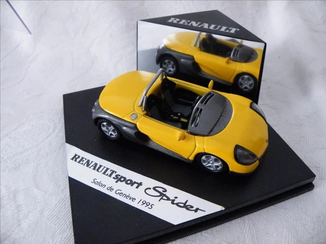 Voiture Miniature Renault Sport Spider Salon De Genève 1995 - Échelle 1:43, Marque Vitesse - Occasion