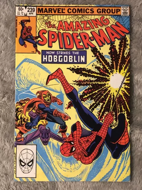 MARVEL COMICS Amazing SPIDER-MAN 239  1983 John Romita Jr   Hobgoblin