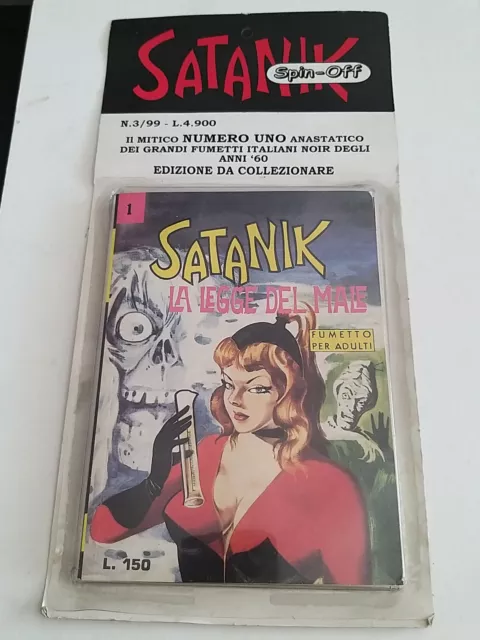 ***Satanik N. 1  (Corno)*** Ristampa -  Spin Off Ed. M.b.p. 1999 !!!