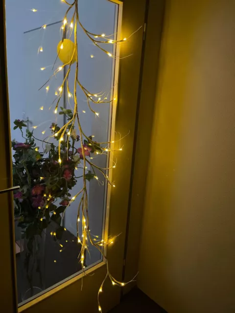 RAIKOU Éclairage de Noël 180 cm 48 LED Branche décorative Arbre lumineux 2