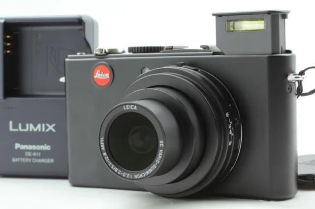 [Mint] Leica D-LUX4 10.1MP Compact Digital Camera Black from Japan
