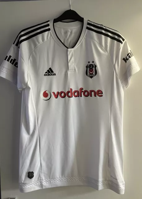 Besiktas Turkey Home 2015/16 Original Football Shirt Jersey Adidas Size L