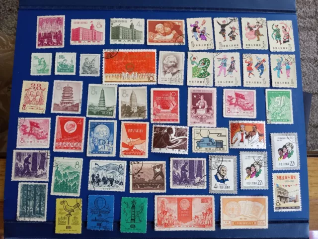 China  -   Unused & Pre Cancelled  Stamps Early Issue Of Prc (1950/1960)