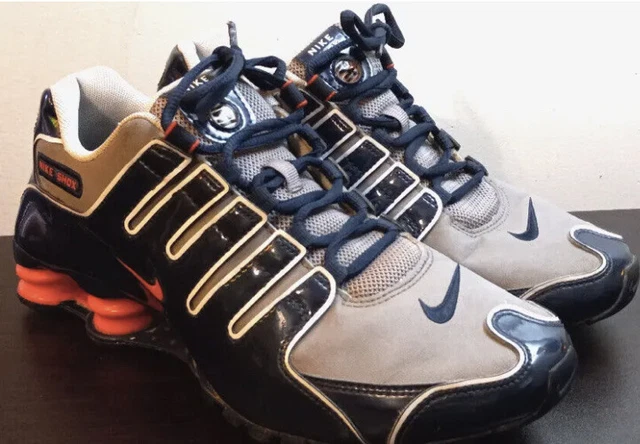 nike shox nz bleu