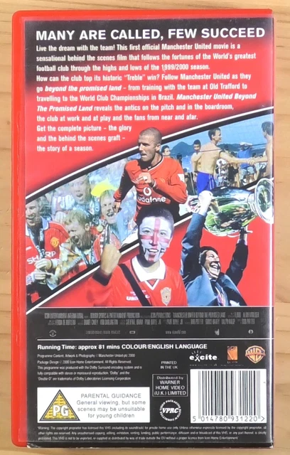 MANCHESTER UNITED: BEYOND the Promised Land (Rare UK VHS!) £4.99