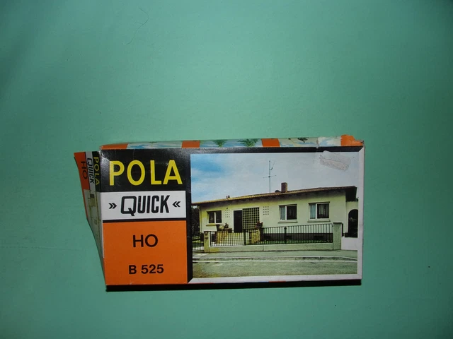 Maison Avec Garage Pola HO 527 - Modèle Réduit Neuf (Boîte Ouverte) - Échelle HO