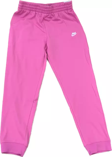 Nike Girls Sportswear Pink Joggers XL 13-15 Years Poly Tracksuit Trousers Pants