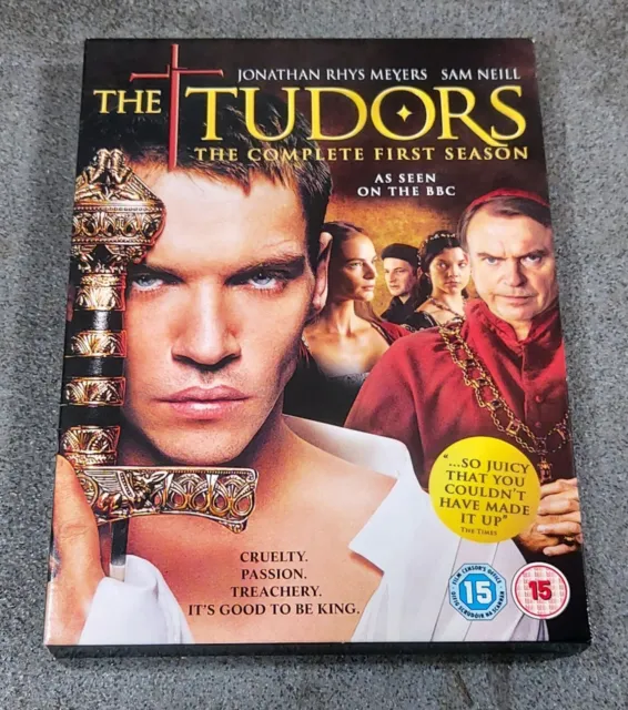 THE TUDORS: THE Complete First Season DVD Jonathan Rhys Meyers cert 15 ...