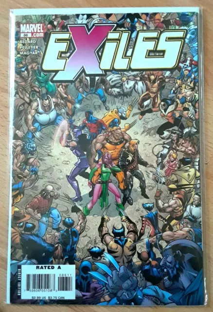 EXILES #86 *1st WEAPON H/Hulkverines (Cameo) app* 2006 Vfnm Marvel Comic