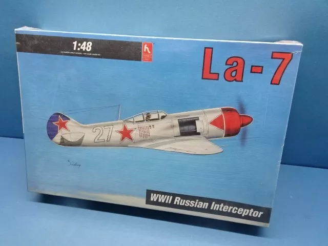 1/48 HOBBYCRAFT  (1989):  La-7  ( Decal Optionen )