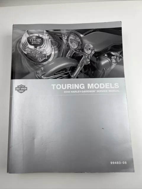 Harley-Davidson 2008 Touring Models Service Manual  99483-008