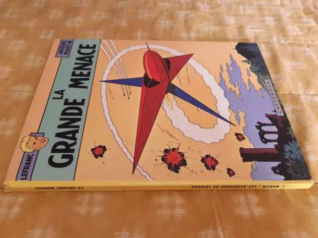 BD LEFRANC 1 LA GRANDE MENACE CASTERMAN 1966 1982 JACQUES MARTIN ALIX JACOBS lot
