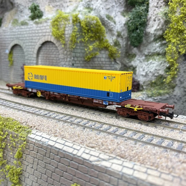 Wagon porte-conteneurs - LGB L46896 - G 1/22,5 - RhB - Ep.VI