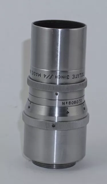 Bell & Howell Telate 3 Inch f4 C Mount Cine Camera Lens