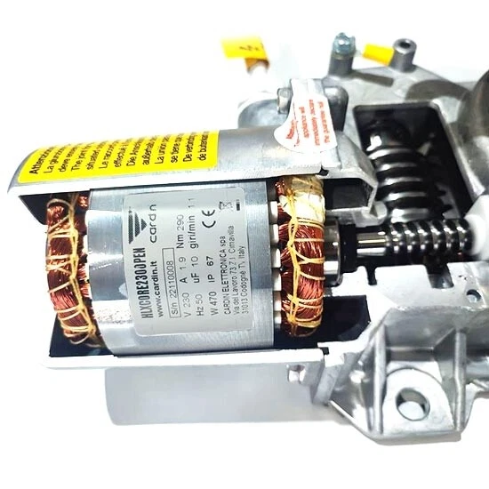 Motoréducteur électromécanique Cardin SLEVO800 Avec Moteur 230V - Neuf Complet