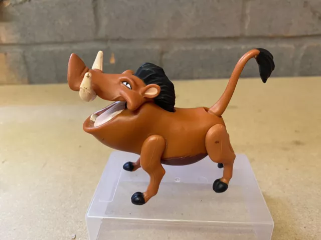 Figurine Disney Lion King 6" Bouton De Bataille **Pumba** Années 1990