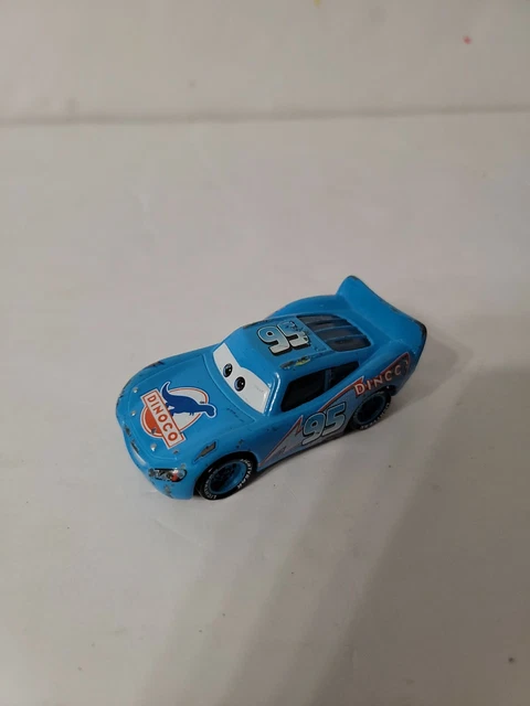 MATTEL DISNEY PIXAR Cars Dinoco LIGHTNING McQueen 1:55 Diecast Toy Car ...