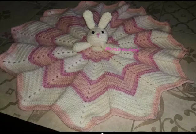 Copertine neonato fatto a mano uncinetto coperta bambino crochet handmade