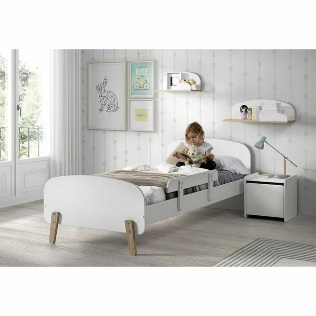 Paris Prix - Chambre Complète Enfant 5p "kiddy" Blanc 7