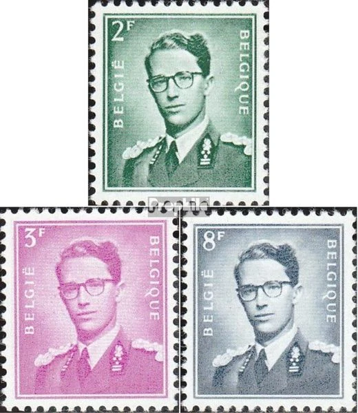 Belgique 1126x,1127x,1131x neuf 1958 baudouin