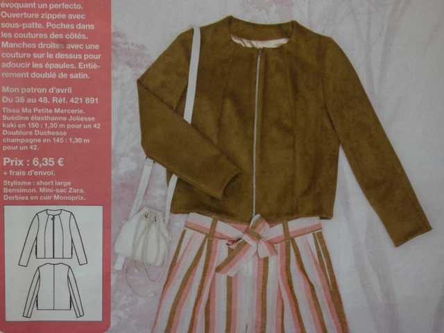 Patron De Couture Vintage Modes Et Travaux N°2871 - Occasion, Modèle France