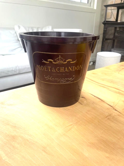 Seau à Champagne Art Déco Moët & Chandon - Métal Argenté - France